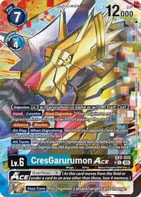 CresGarurumon ACE (Alternate Art) #EX9-020 R