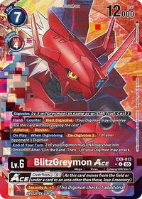 BlitzGreymon ACE (Alternate Art) #EX9-013 R