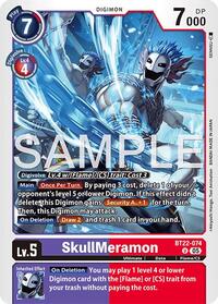 SkullMeramon #BT22-074 U