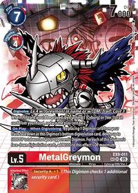 MetalGreymon (SP) #EX9-011 SR