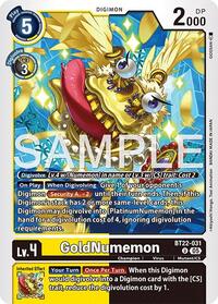 GoldNumemon #BT22-031 U