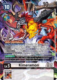 Kimeramon (Alternate Art) #EX9-074 SEC