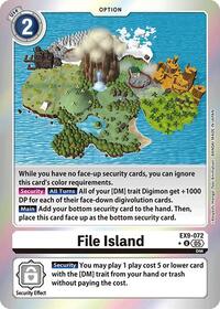 File Island (Limited Foil) #EX9-072 U