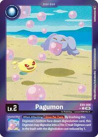 Pagumon (Limited Foil) #EX9-006 C