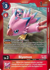 Biyomon (Limited Foil) #EX9-008 U