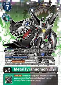 MetalTyrannomon (SP) #EX9-043 SR