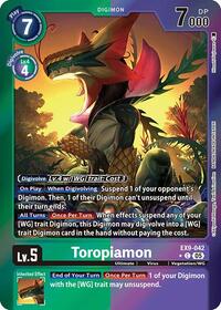 Toropiamon (Limited Foil) #EX9-042 C