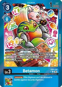 Betamon (Limited Foil) #EX9-016 U