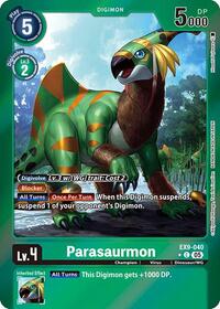 Parasaurmon (Limited Foil) #EX9-040 C