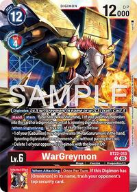 WarGreymon #BT22-013 R