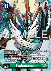 Zephagamon (Digimon Liberator Debuggers Set) #ST18-12 SR