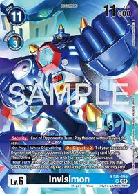Invisimon (Digimon Liberator Debuggers Set) #BT20-055 SR