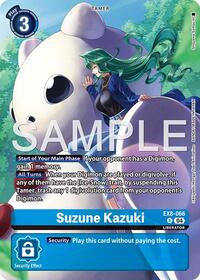 Suzune Kazuki (Digimon Liberator Debuggers Set) #EX8-066 R