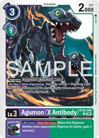Agumon (X Antibody) #BT22-068 U