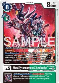 MetalTyrannomon (X Antibody) #BT22-062 U