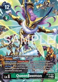 QueenBeemon (Digimon Liberator Debuggers Set) #BT19-053 SR