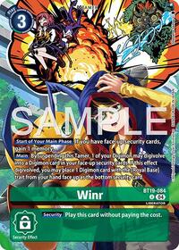 Winr (Digimon Liberator Debuggers Set) #BT19-084 U