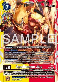 Apollomon ACE (Store Tournament 2025 Vol.3 Participation Pack) #P-191 P