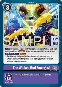 The Wicked God Emerges! (Store Tournament 2025 Vol.3 Participation Pack) #P-193 P