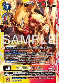 Apollomon ACE (Store Tournament 2025 Vol.3 Winner Pack) #P-191 P