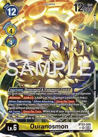 Ouranosmon (Alternate Art) #BT22-039 SR