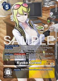 Kyoko Kuremi (Alternate Art) #BT22-101 SEC