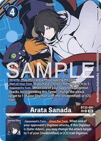 Arata Sanada (SP) #BT22-091 SR