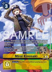 Mirai Kinosaki (Digimon Liberator Debuggers Set) #EX9-067 R