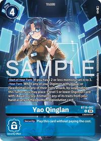 Yao Qinglan (Digimon Liberator Debuggers Set) #BT19-082 U