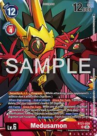 Medusamon (Digimon Liberator Debuggers Set) #BT21-029 SR