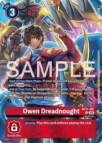 Owen Dreadnought (Digimon Liberator Debuggers Set) #BT21-081 R