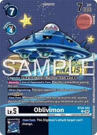 Oblivimon (Regionals 25-26 Season 2 Finalist) #BT20-052 U
