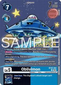 Oblivimon (Regionals 25-26 Season 2 Champion) #BT20-052 U