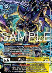 Alphamon (Regionals 25-26 Season 2 Finalist) #BT20-056 R