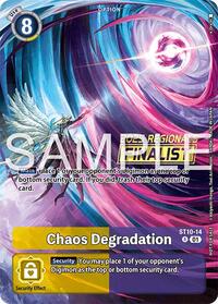 Chaos Degradation (Regionals 25-26 Season 2 Finalist) #ST10-14 R