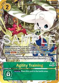 Agility Training (Premium Card Collection -Digimon Training Set-) #P-106 P