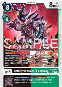 MetalTyrannomon (X Antibody) #BT22-062 U