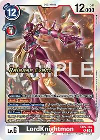 LordKnightmon #BT22-067 R