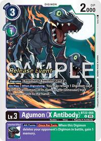 Agumon (X Antibody) #BT22-068 U