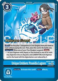Unique Emblem: Poseidia Lagoon #BT22-096 U
