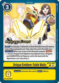 Unique Emblem: Fable Waltz #BT22-098 U