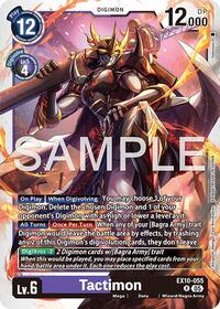 Tactimon #EX10-055 R