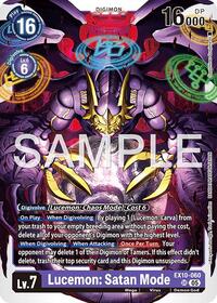 Lucemon: Satan Mode #EX10-060 SR