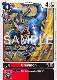 Greymon #EX10-007 C