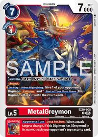 MetalGreymon #EX10-008 R