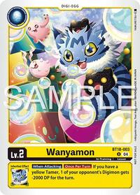 Wanyamon (Time Stranger Demo Deck) #BT18-003 U