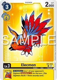 Elecmon (EX1-023) (Time Stranger Demo Deck) #EX1-023 C