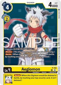 Aegiomon (Time Stranger Demo Deck) #P-194 P