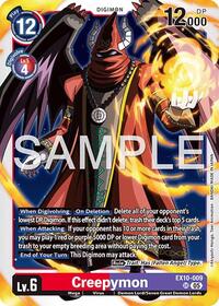 Creepymon #EX10-009 SR