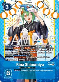 Rina Shinomiya (Premium Heroines Set Ver.2) #BT11-112 SEC
